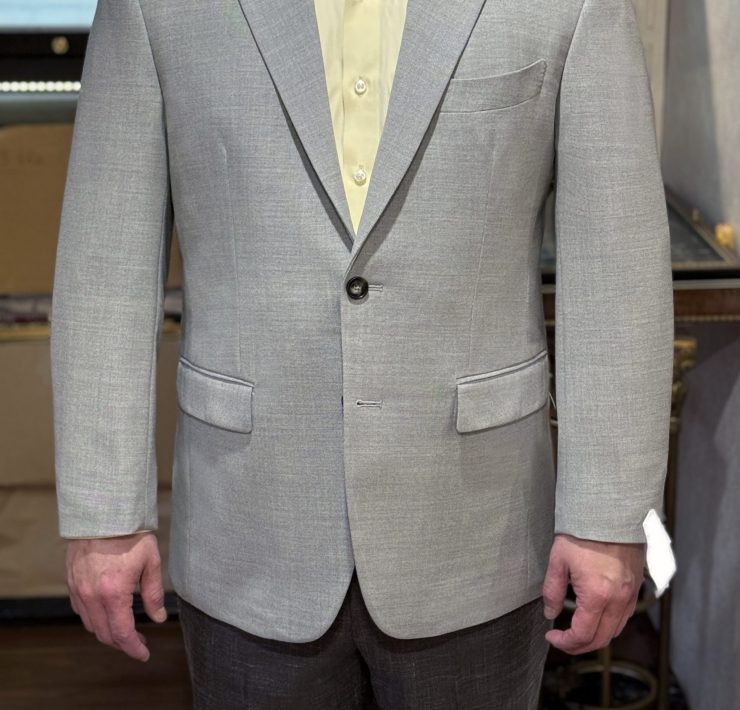 DGRIE - Full Canvas Grey 4 Ply Wool Suit