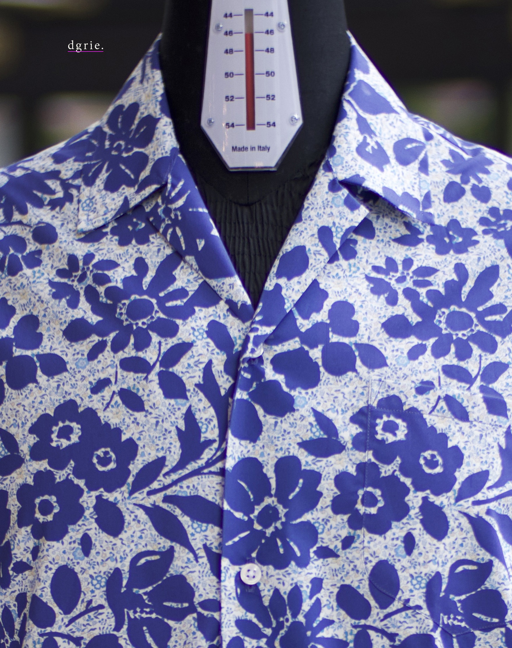 DGRIE ตัดเสื้อเชิ้ต LIBERTY London : Tana Lawn Open Collar Printed Shirts