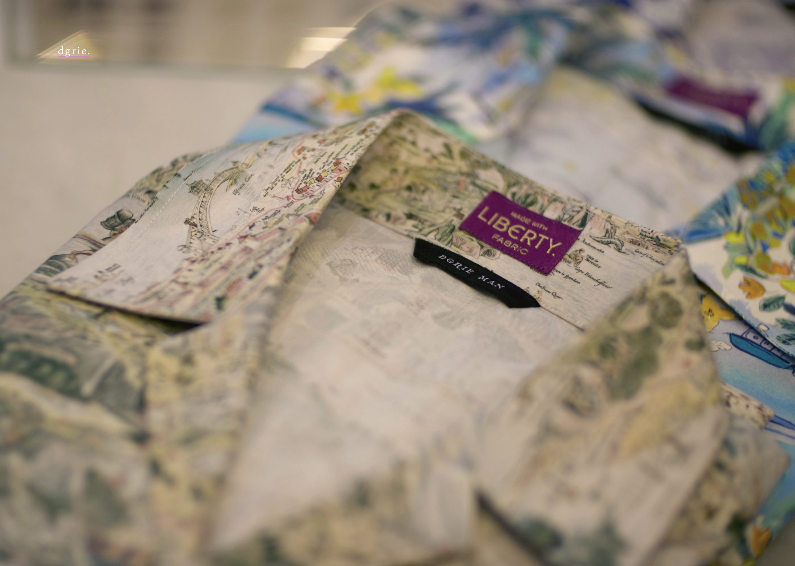 IMG_2001 copy DGRIE ตัดเสื้อเชิ้ต LIBERTY London : Tana Lawn Open Collar Printed Shirts