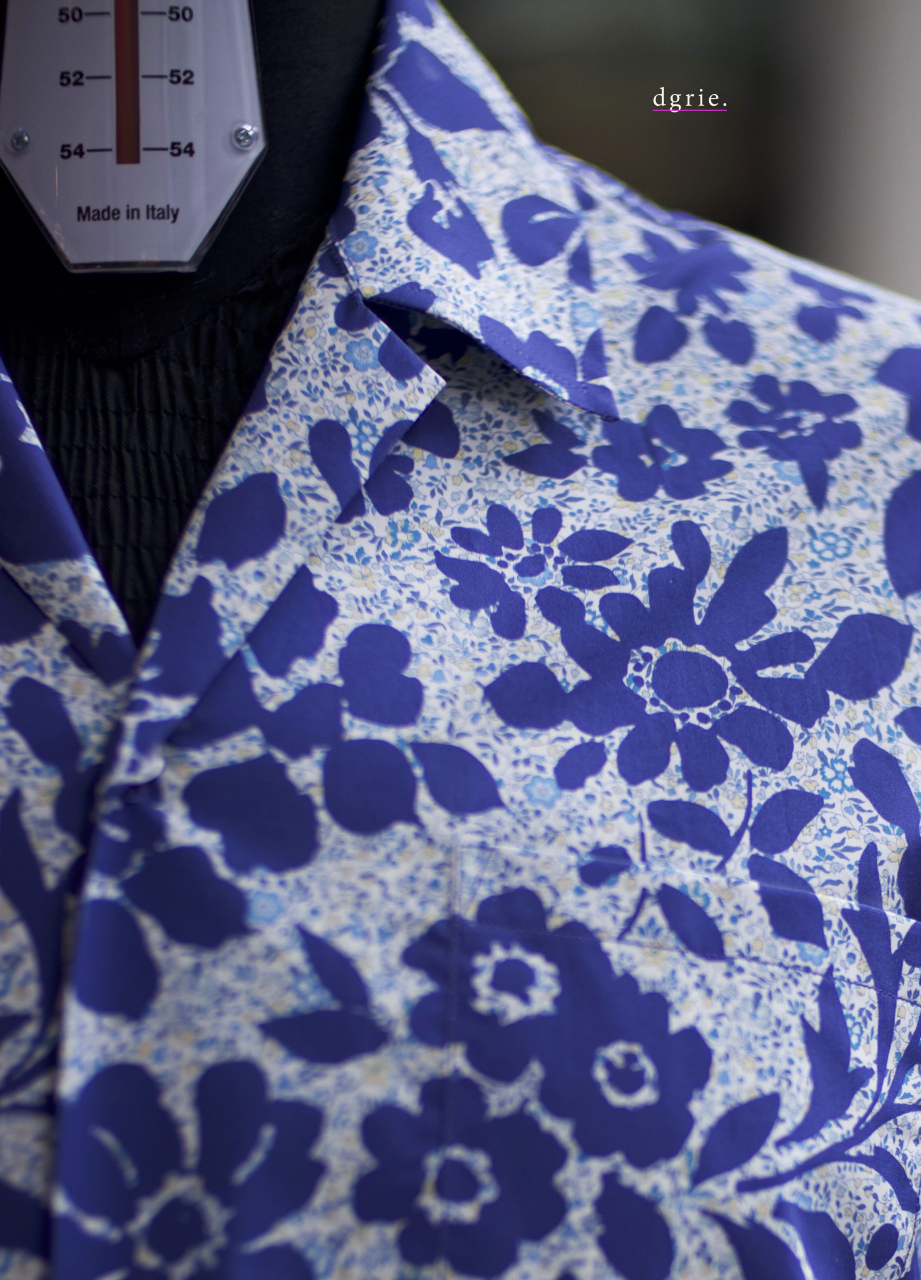 DGRIE ตัดเสื้อเชิ้ต LIBERTY London : Tana Lawn Open Collar Printed Shirts