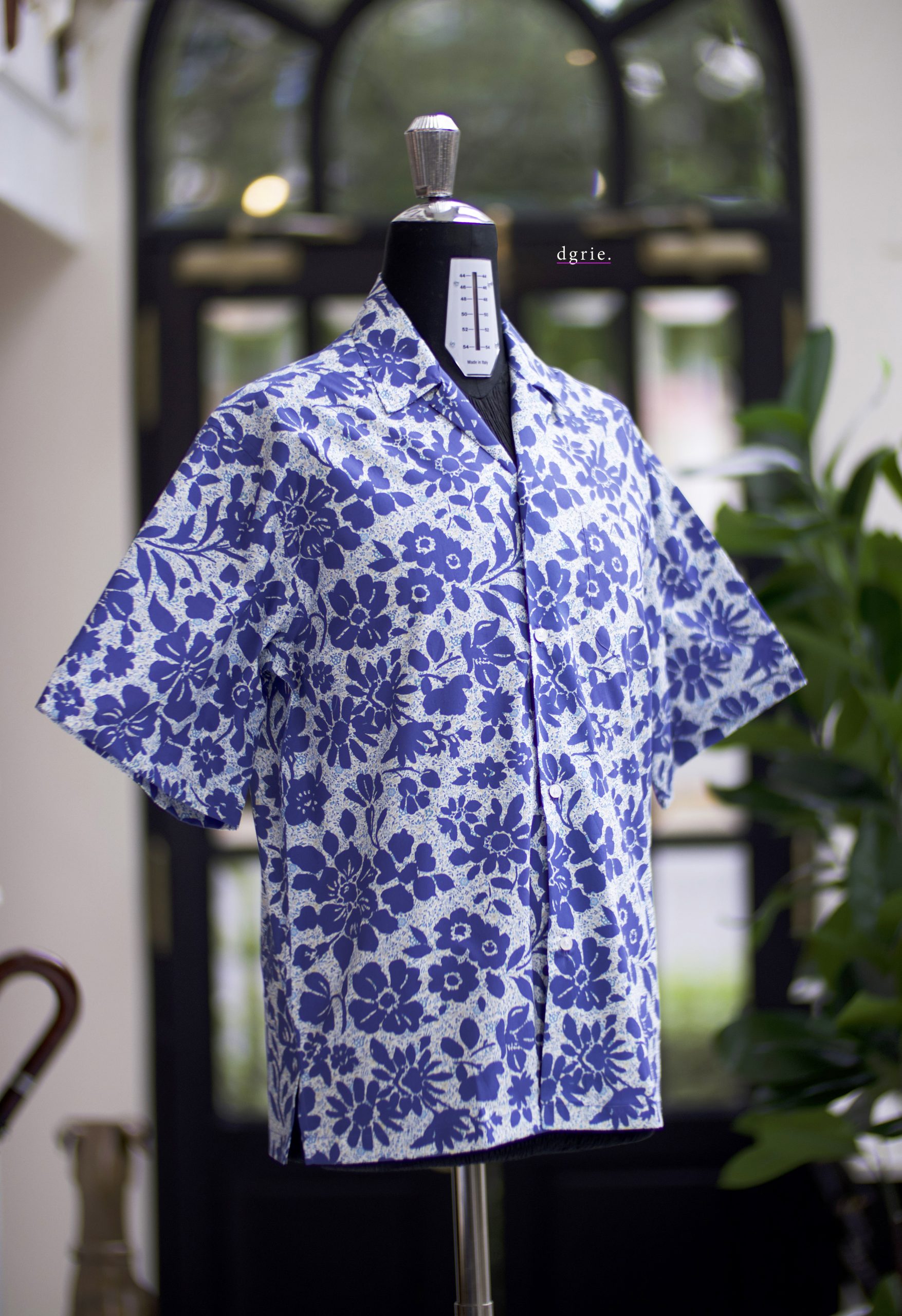 DGRIE ตัดเสื้อเชิ้ต LIBERTY London : Tana Lawn Open Collar Printed Shirts