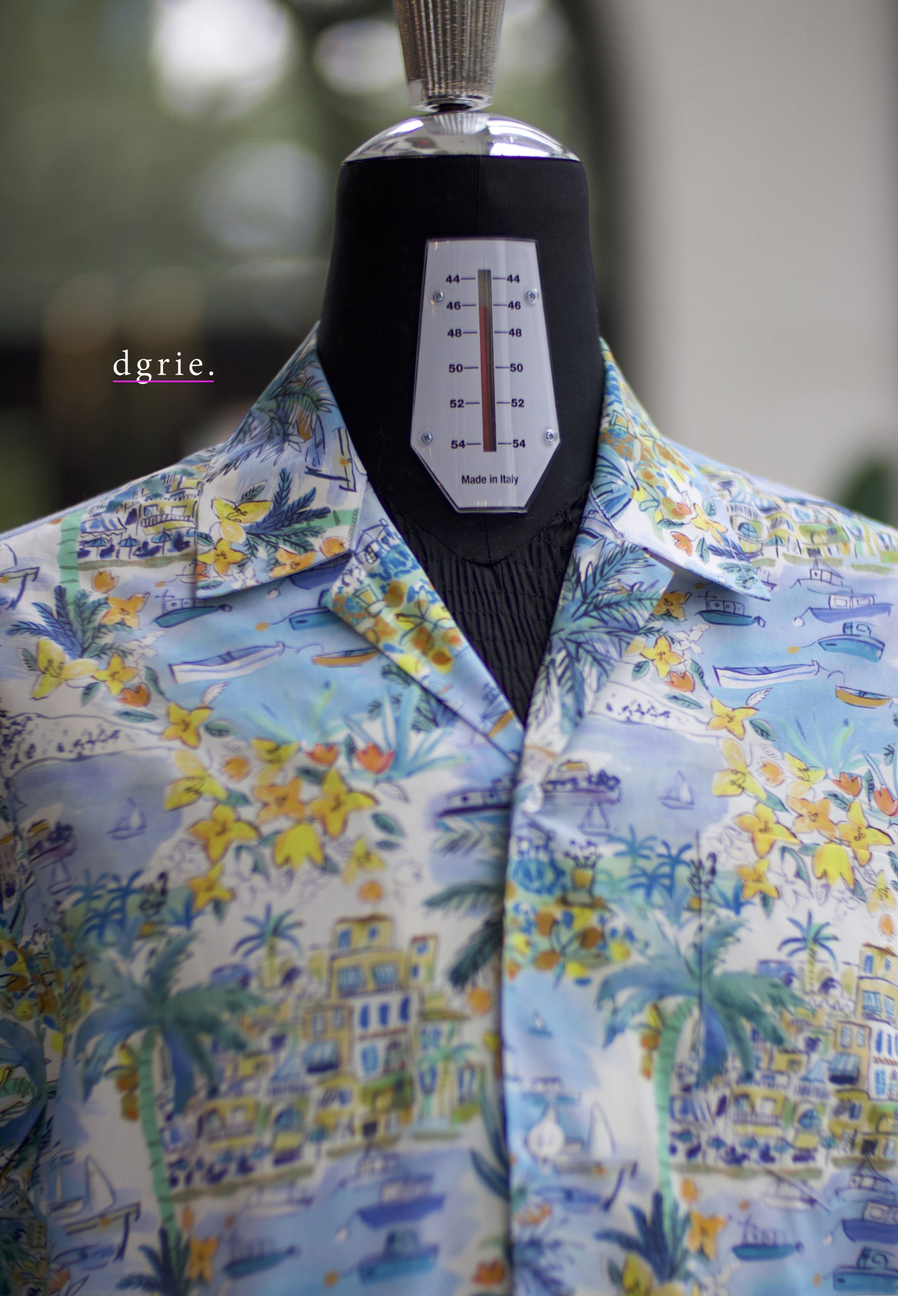 DGRIE ตัดเสื้อเชิ้ต LIBERTY London : Tana Lawn Open Collar Printed Shirts