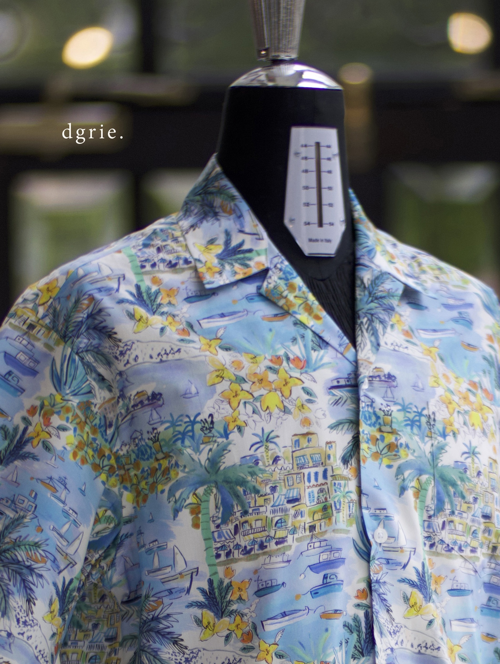 DGRIE ตัดเสื้อเชิ้ต LIBERTY London : Tana Lawn Open Collar Printed Shirts