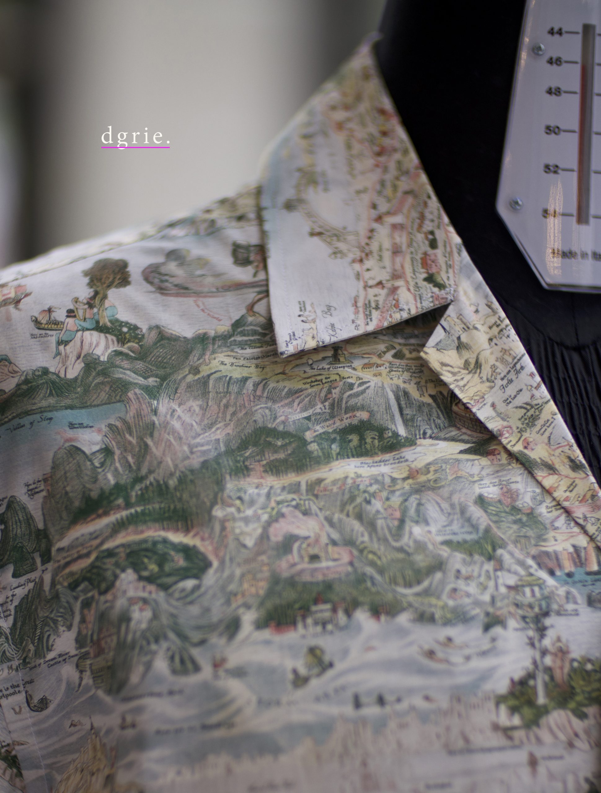 DGRIE ตัดเสื้อเชิ้ต LIBERTY London : Tana Lawn Open Collar Printed Shirts