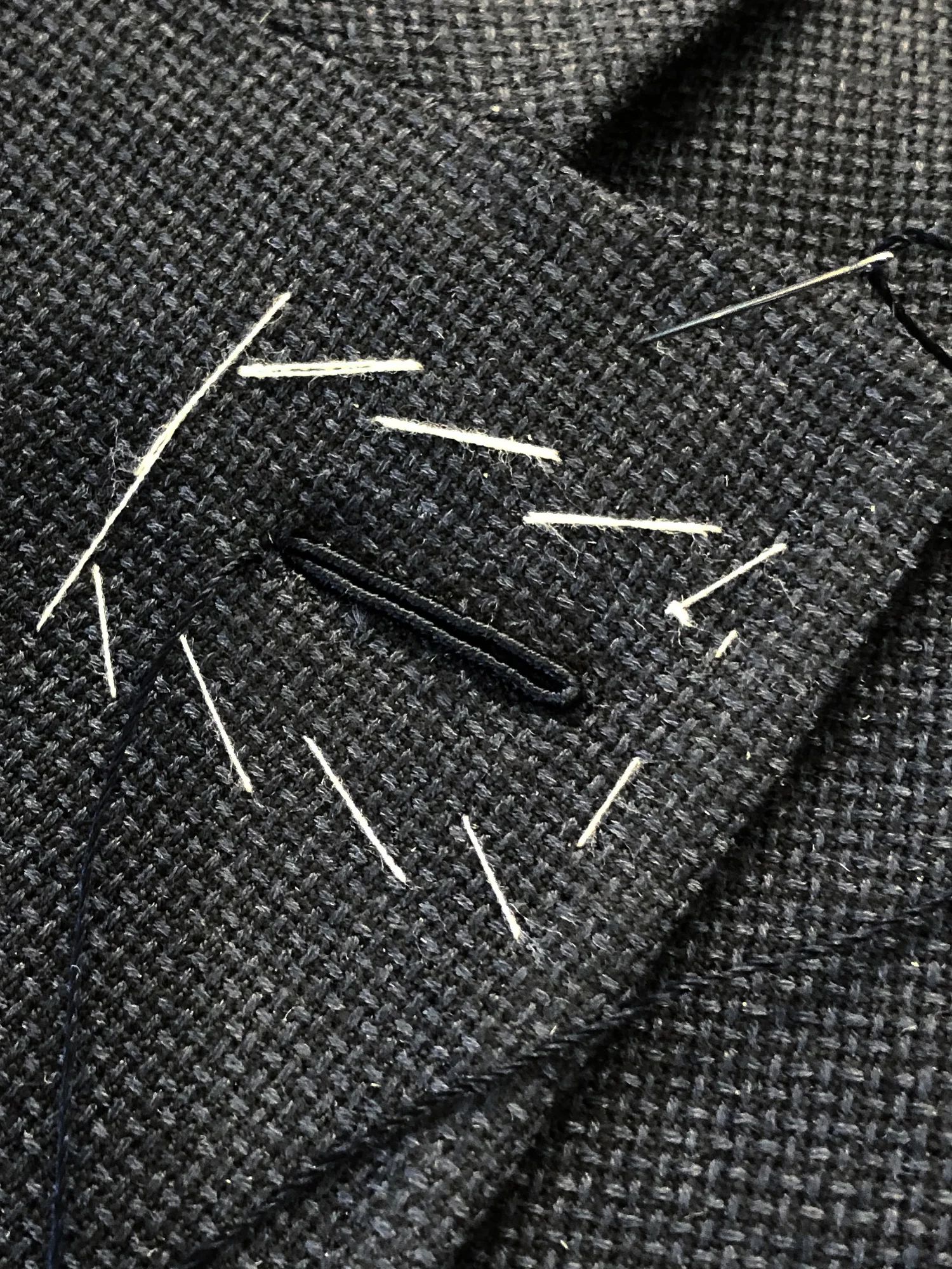 DGRIE Milanese Buttonhole - Grey Pinstripe Suits