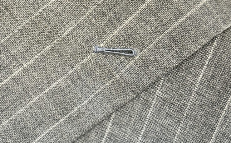 DGRIE Milanese Buttonhole - Grey Pinstripe Suits 54 DGRIE Milanese Buttonhole - Grey Pinstripe Suits