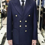 ตัดสูท DGRIE NAVY FLANNEL DOUBLE BREASTED SUITS