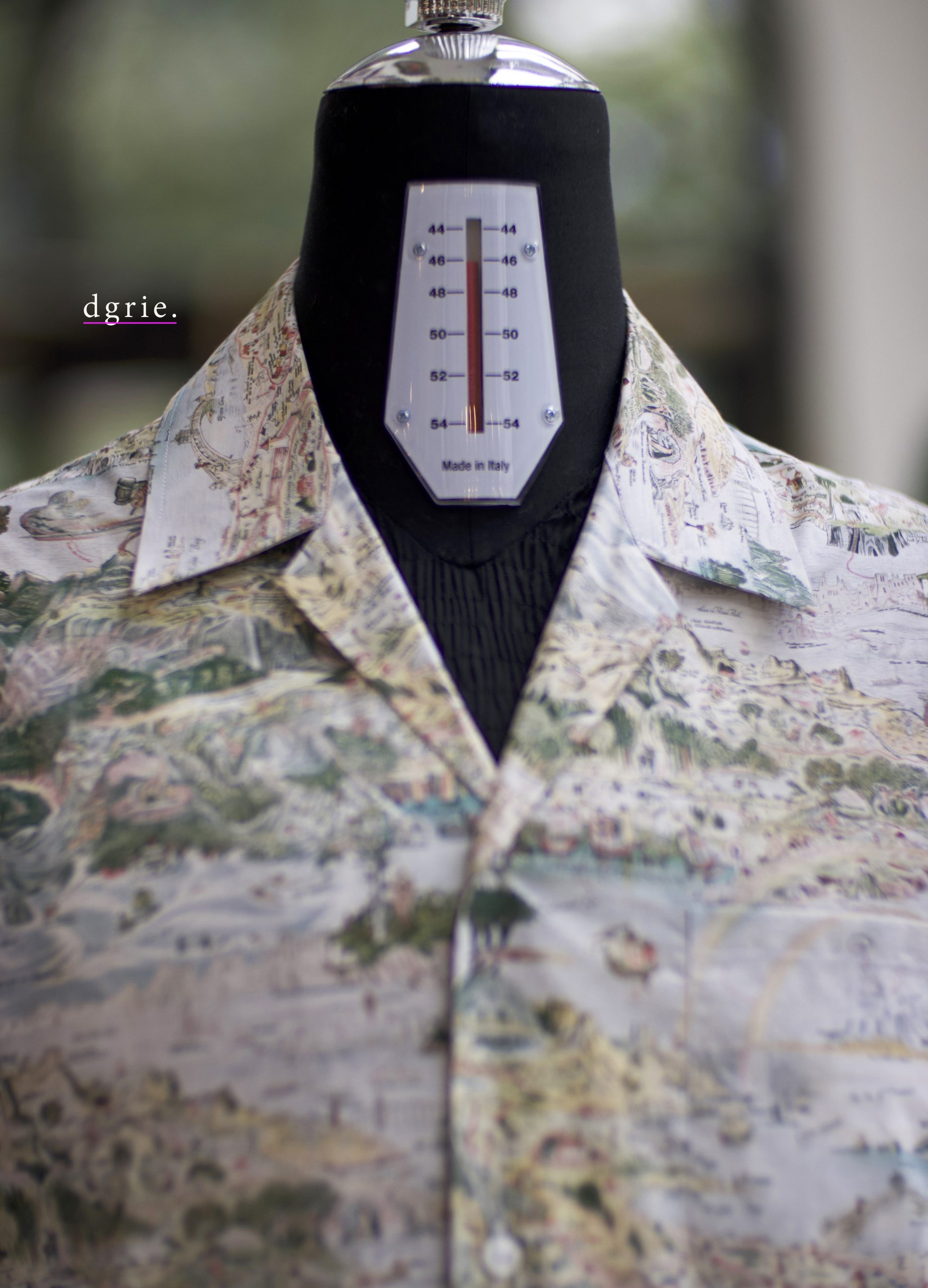 DGRIE ตัดเสื้อเชิ้ต LIBERTY London : Tana Lawn Open Collar Printed Shirts