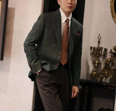 ร้านตัดสูท DGRIE SAGE GREEN UNLINED JACKET