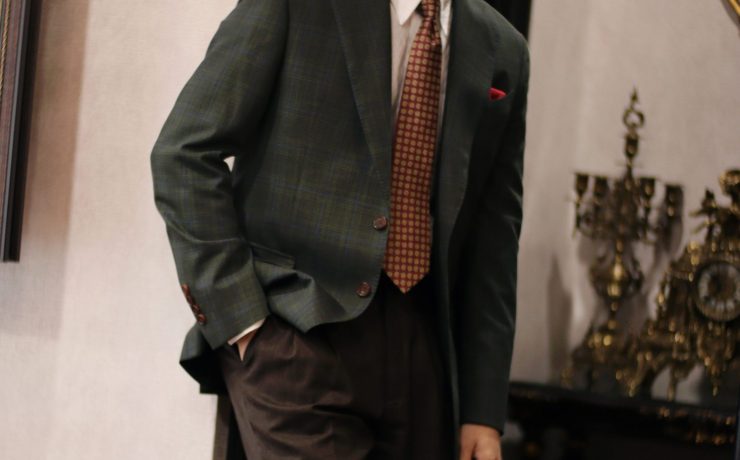 ร้านตัดสูท DGRIE SAGE GREEN UNLINED JACKET