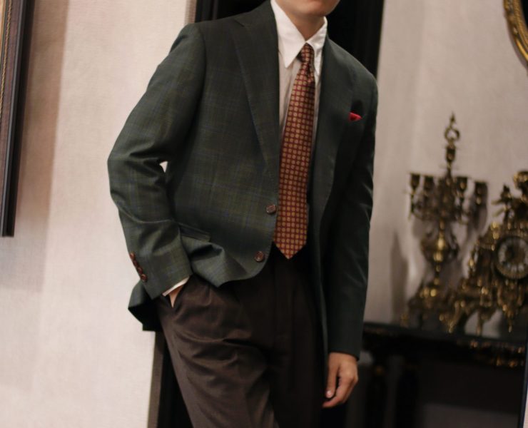 ร้านตัดสูท DGRIE SAGE GREEN UNLINED JACKET