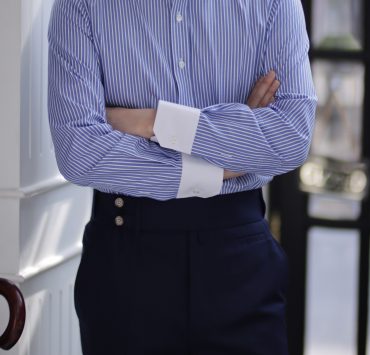 ตัดเสื้อเชิ้ตปกขาว DGRIE Custom White Club Collar Shirts