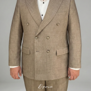 DGRIE ตัดสูท Double Breasted Linen Bamboo Suits