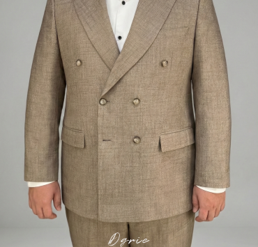 DGRIE ตัดสูท Double Breasted Linen Bamboo Suits