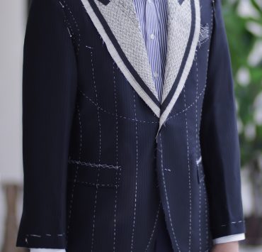 DGRIE - Fitting Classic Peak Lapel Full Canvas Suit