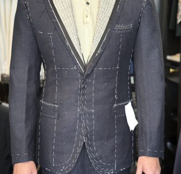 DGRIE - Fitting Full Canvas Slim Fit Classic Grey Wool Suits