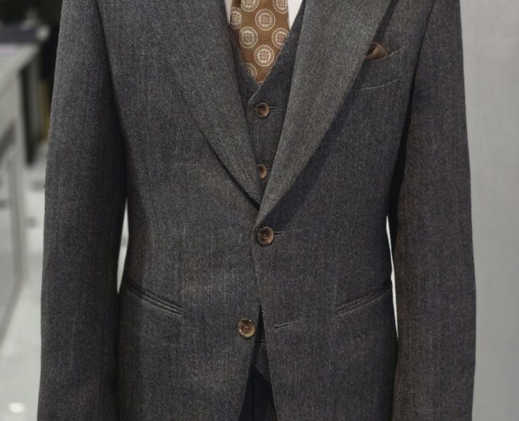 ร้านตัดสูท DGRIE FLANNEL WOOL 3 PIECE SUITS