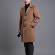 ตัดโค้ท DGRIE Bespoke Camel Overcoat