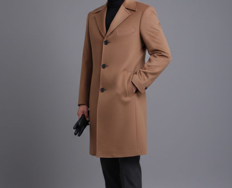 ตัดโค้ท DGRIE Bespoke Camel Overcoat