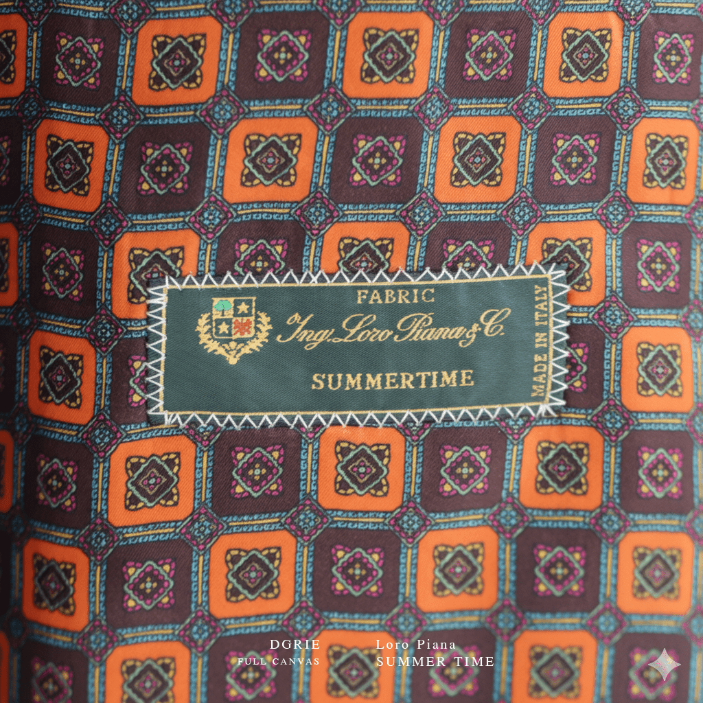 DGRIE - Fitting - Full Canvas - Loro Piana - Summer Time Suits
