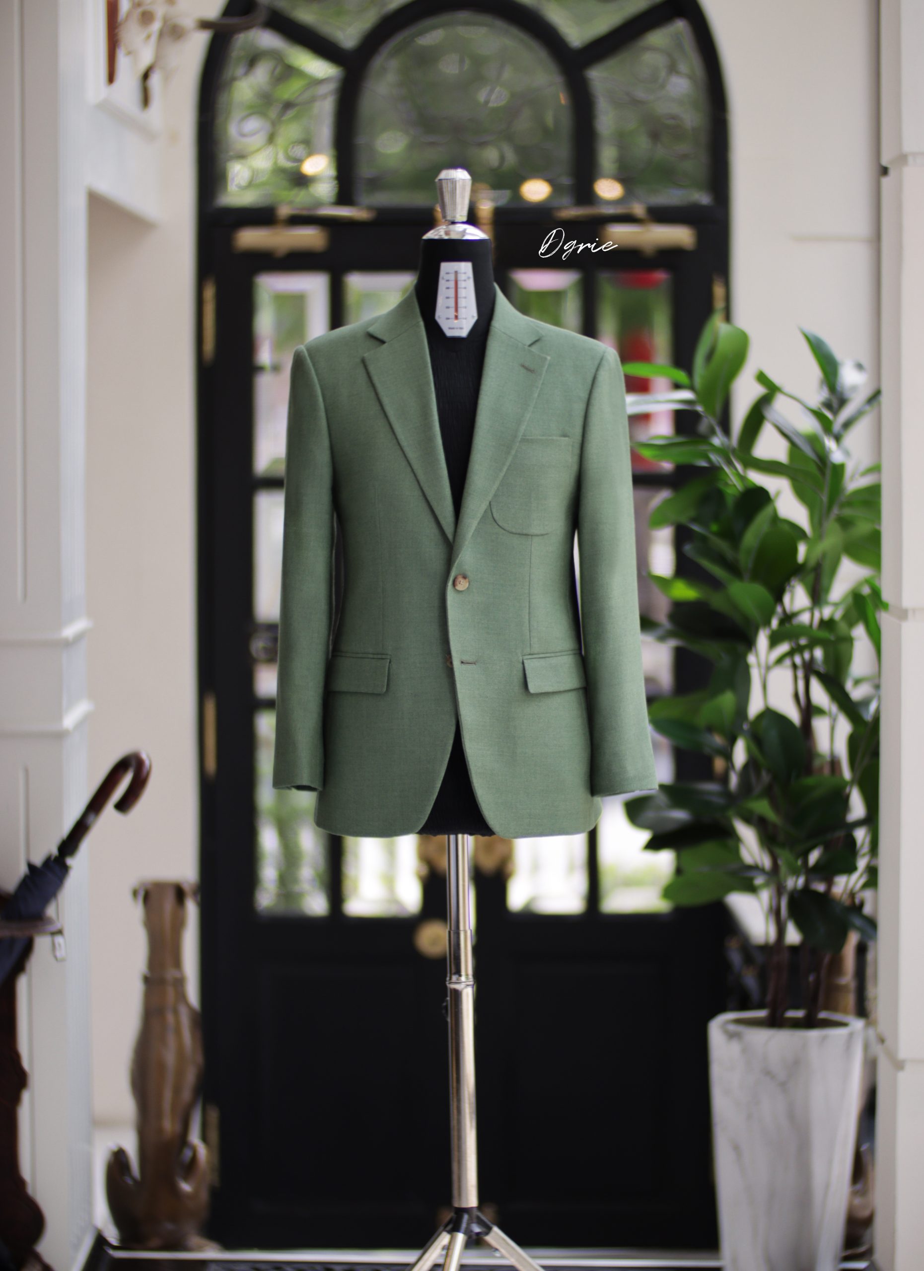 ตัดสูท DGRIE Flex Sport Sage Green Jacket