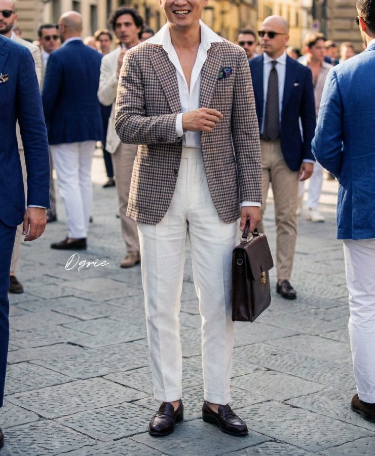 DGRIE Gunclub Jacket Collar over Lapel - Classic Menswear