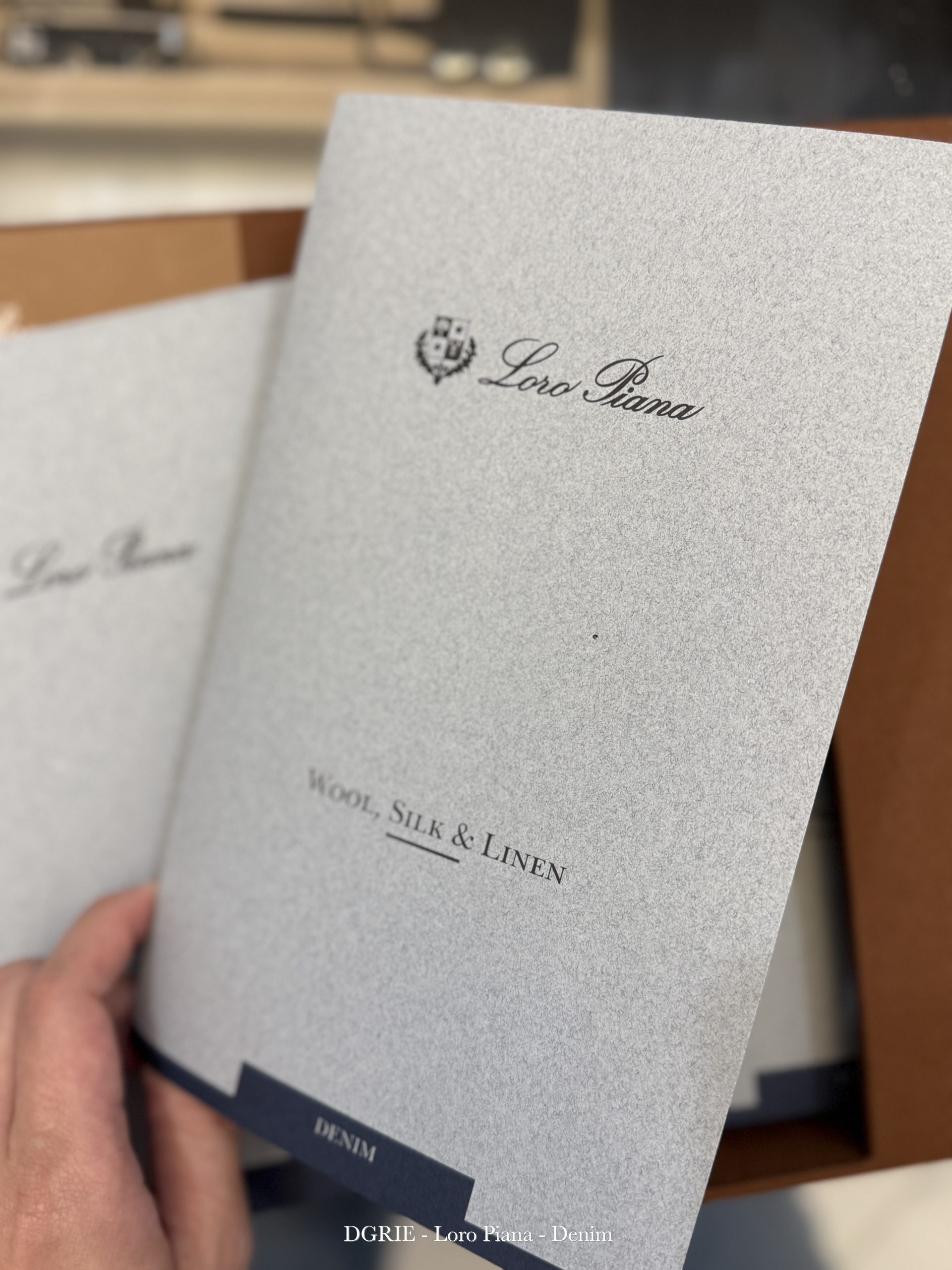 DGRIE - ตัดสูท Loro Piana Denim