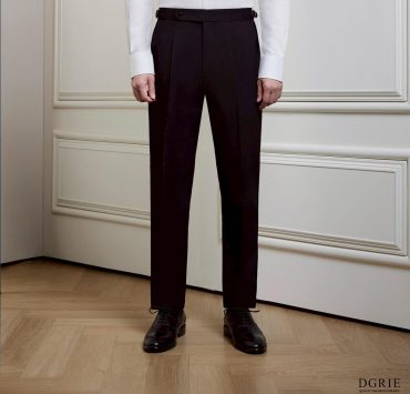 DGRIE PLAY - Play Black T/P Buckle Belt Pants