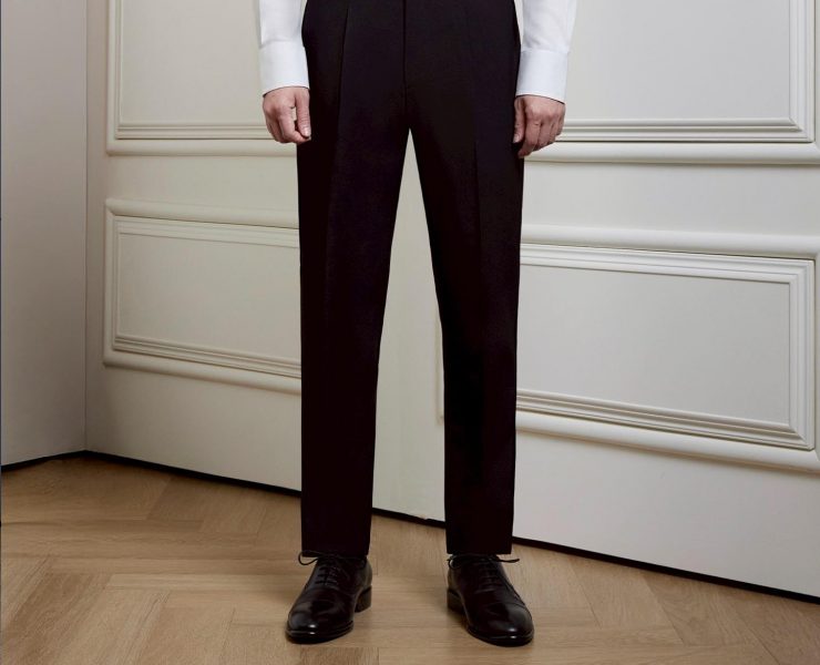 DGRIE PLAY - Play Black T/P Buckle Belt Pants