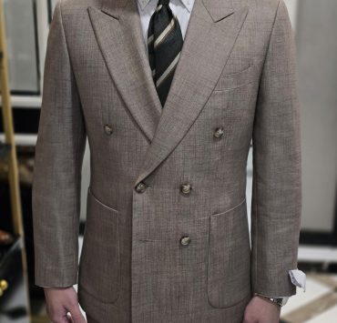 ตัดสูท DGRIE Wool Linen - Double-Breasted Suit