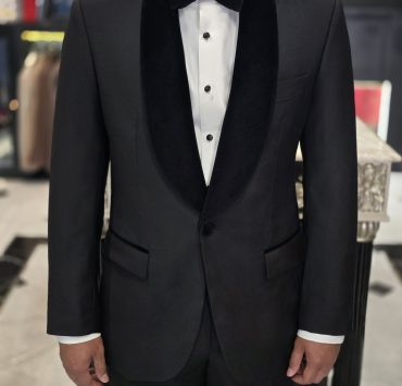 DGRIE BLACK TUXEDO VELVET Super Black Suits