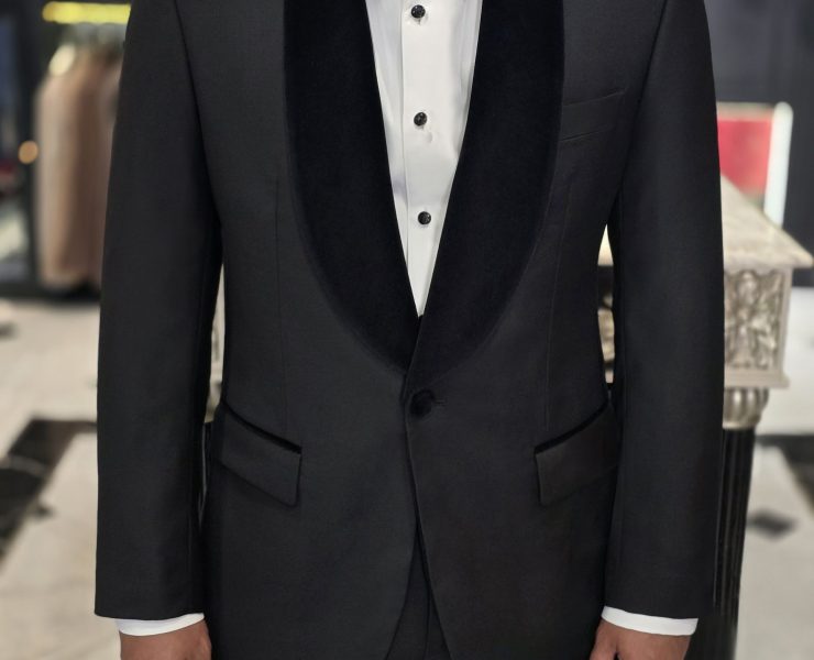 DGRIE BLACK TUXEDO VELVET Super Black Suits