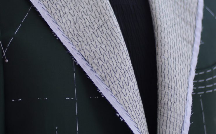 DGRIE - Full Canvas Green Suits ตัดสูทหางม้า ปกแหลม Peak Lapel 55 DGRIE - Full Canvas Green Suits ตัดสูทหางม้า ปกแหลม Peak Lapel