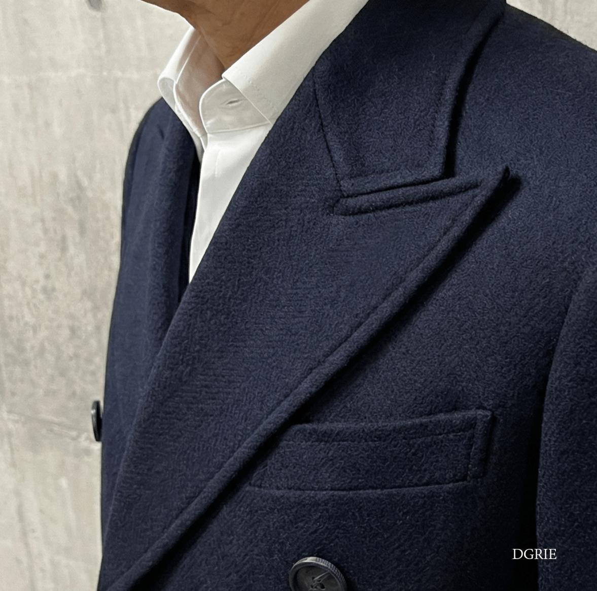 Gemini_Generated_Image_w5sctfw5sctfw5sc copy เสื้อโค้ท DGRIE Navy Blue Double breasted Overcoat