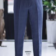 DGRIE PANTS 76 : Windowpane Side Adjusters Pleated Pants