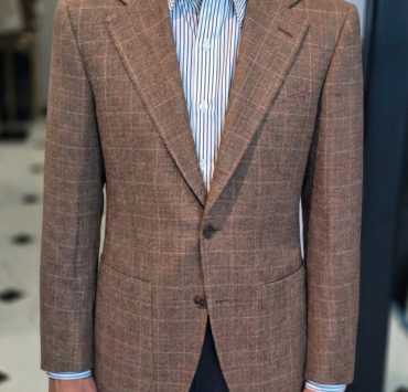 DGRIE Window Flannel Wool Jacket