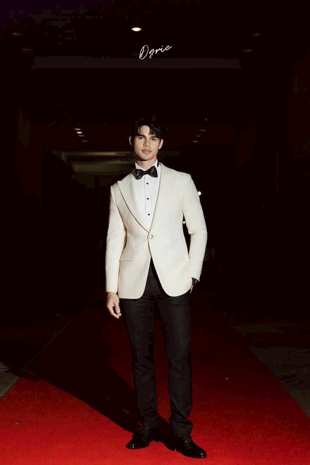 Kim Goodburn | Loro Piana Ivory Wool Dinner Suit