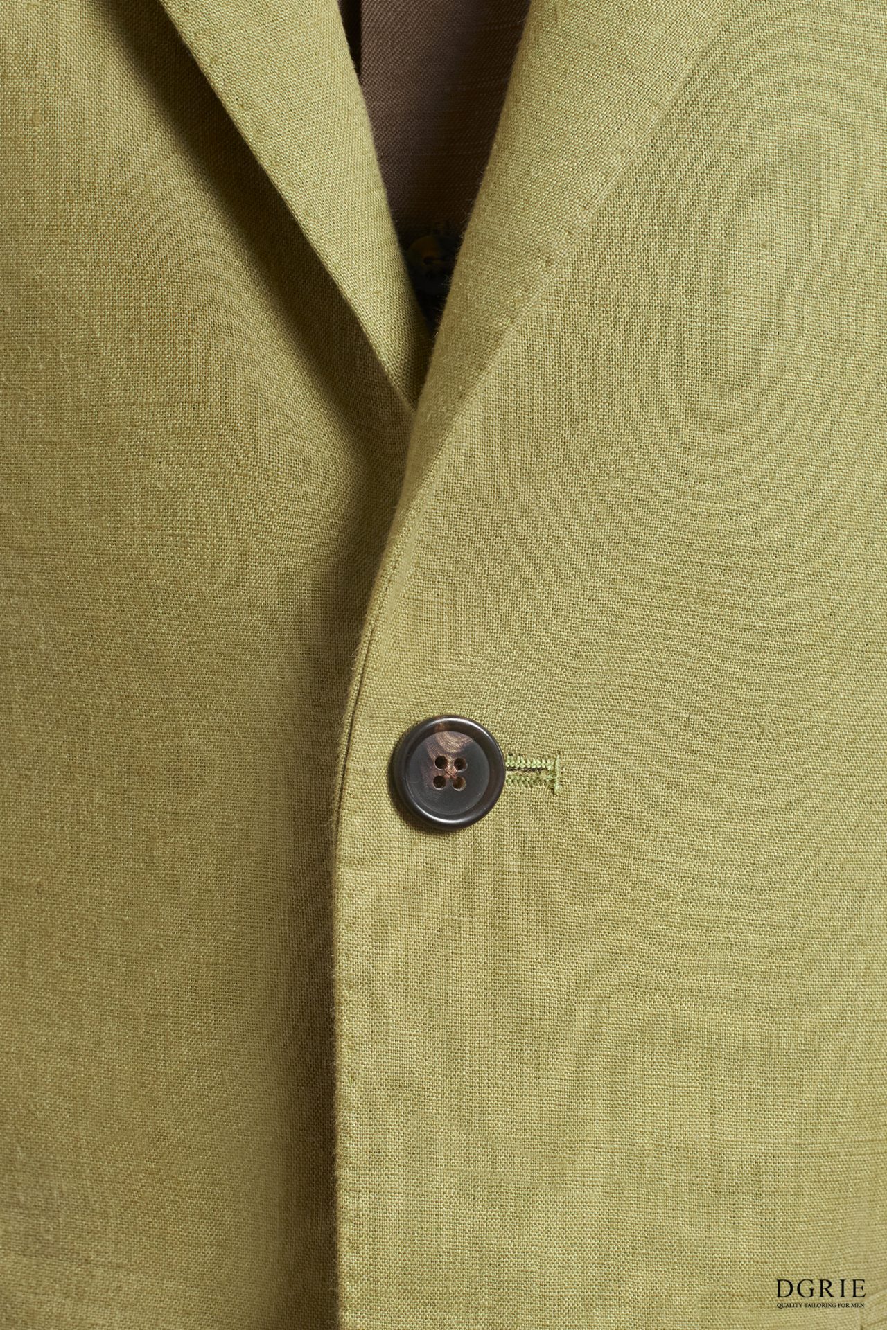 Olive Green Poland Linen Sport Jacket
