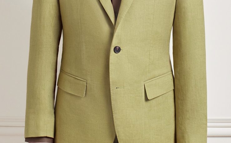 เสื้อสูท Olive Green Poland Linen Sport Jacket - DGRIE 55 เสื้อสูท Olive Green Poland Linen Sport Jacket - DGRIE