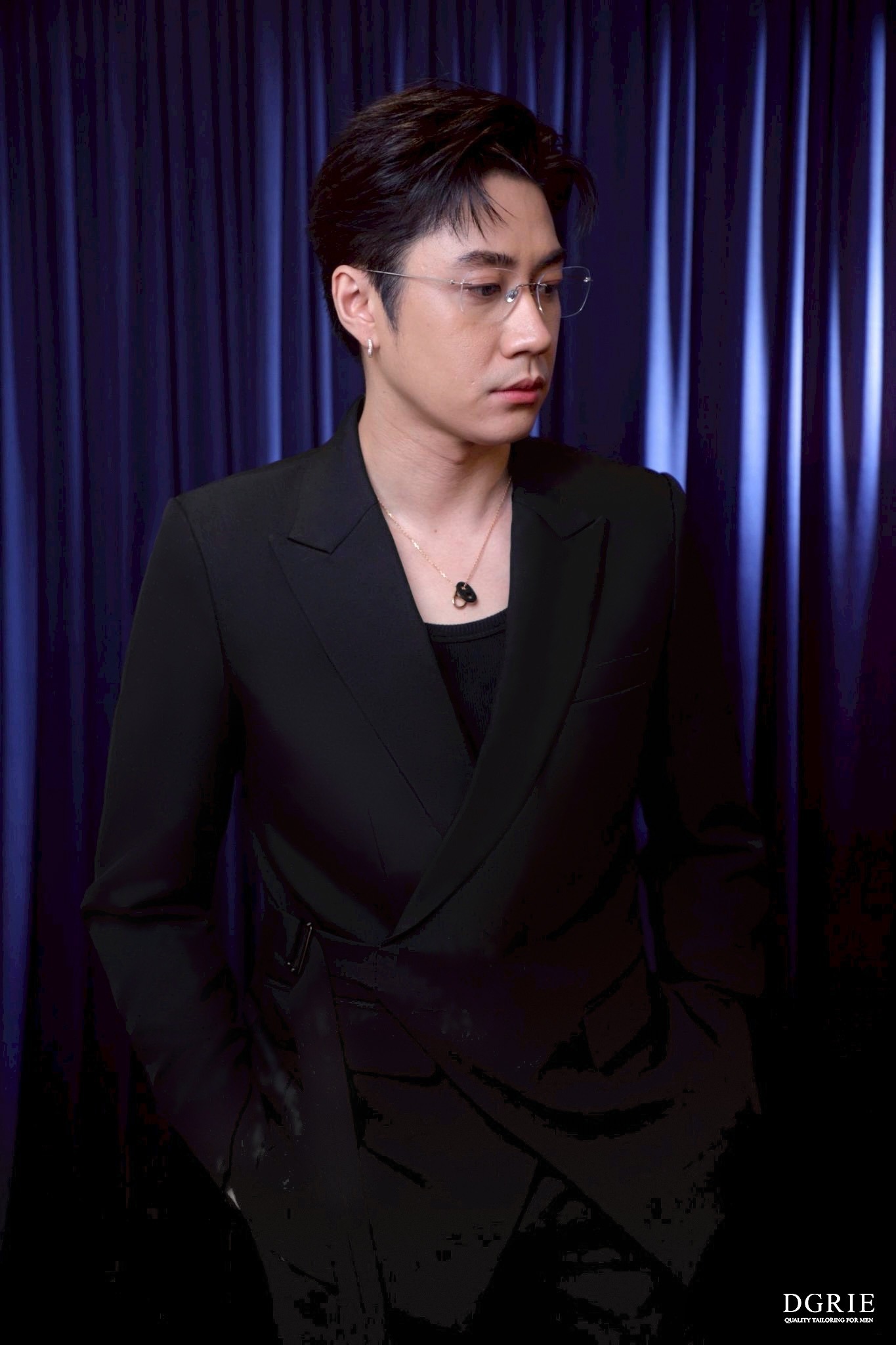 DGRIE Spotlight : แจม รชตะ | Premium Wool Kimono-Wrap Tailored Suit (2)