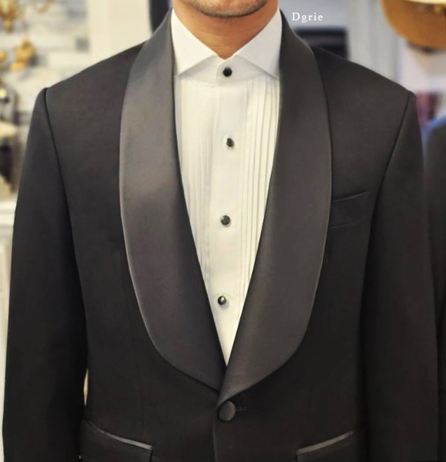 DGRIE The Signature Shawl Black Tie Classic Tuxedo Suits