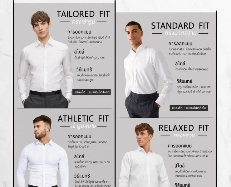 4 Types of Shirts You Should Know