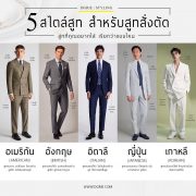 5 Suit Styles for Bespoke Tailoring