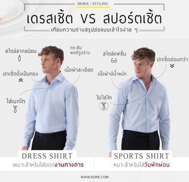 Dress Shirt vs. Sport Shirt