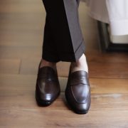 DGRIE – The Ultimate Classic | Premium Penny Loafer Dark Brown Shoes