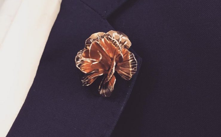DGRIE brooch