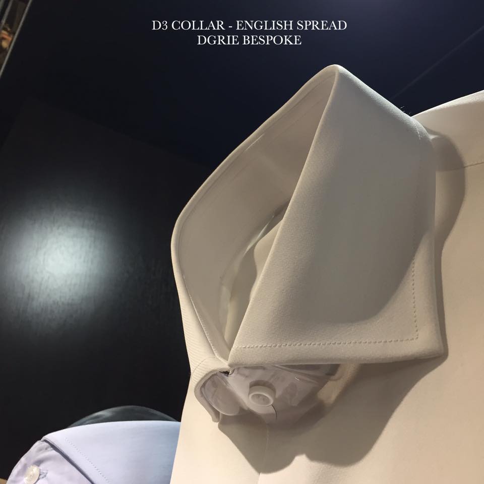 d3 collar english spread edge dgrie 2