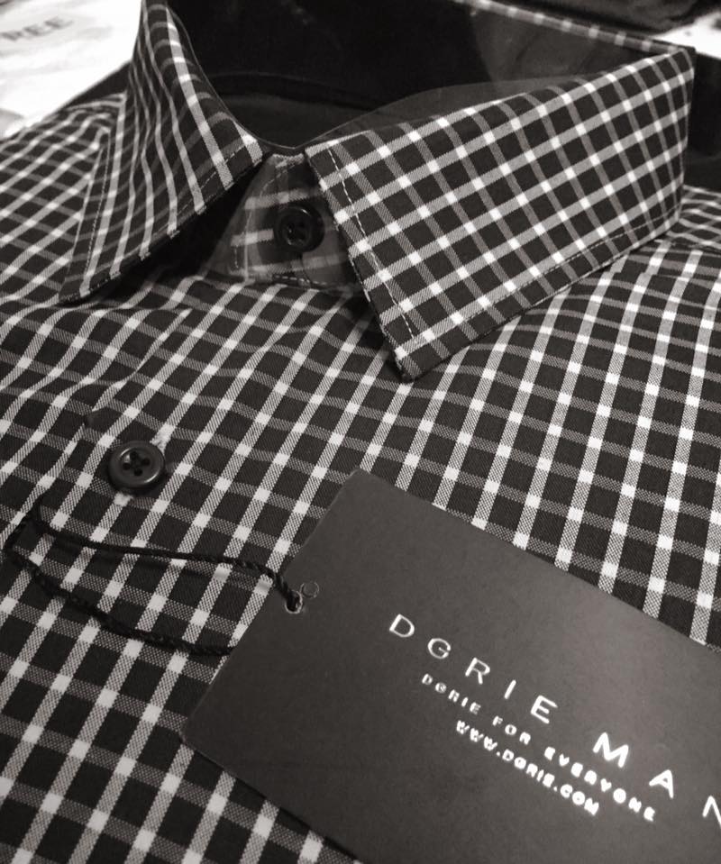 dgrie man slim fit black shirt dgrie 3