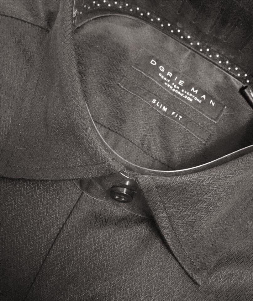 dgrie man slim fit black shirt dgrie 4