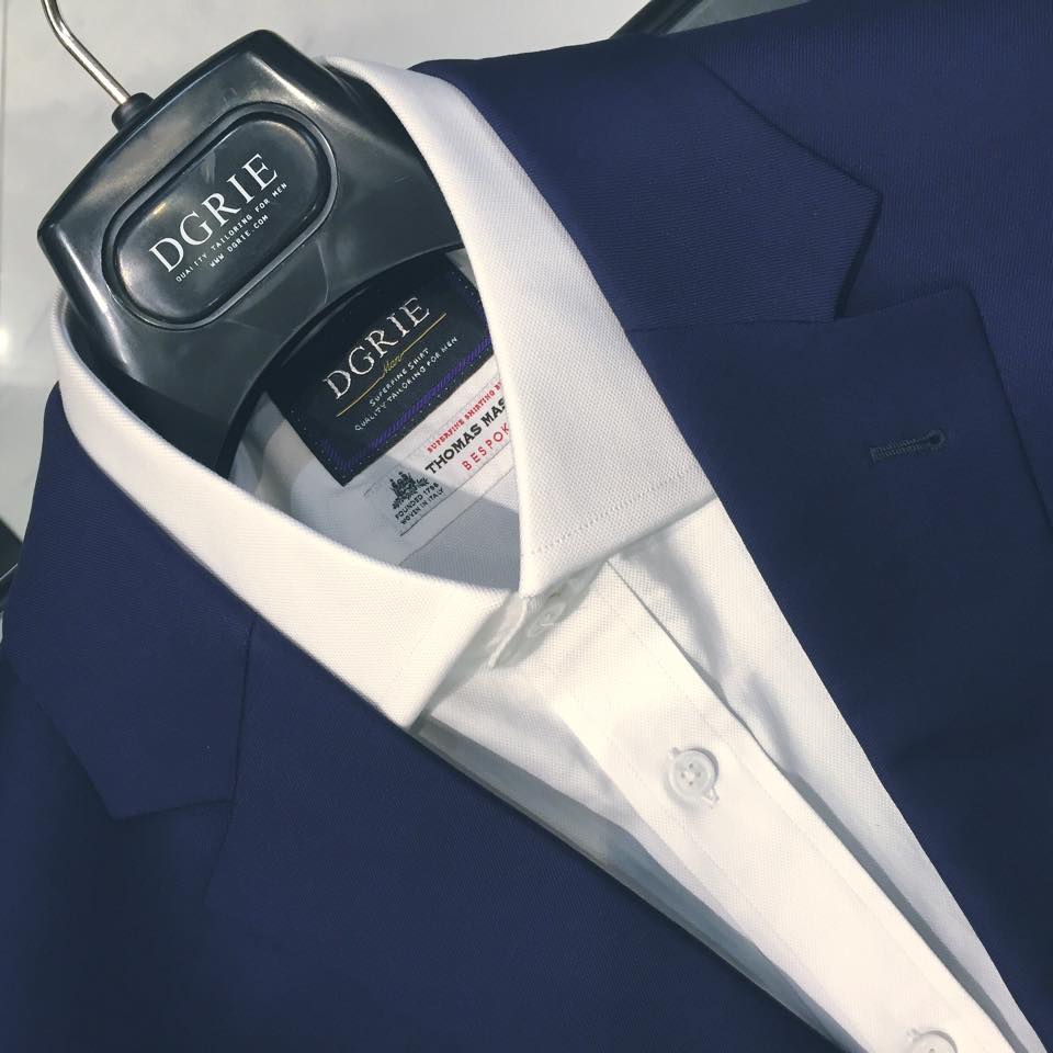 dormeuil texture exclusive navy blue dgrie